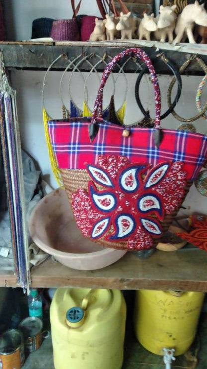 Beaded African bag