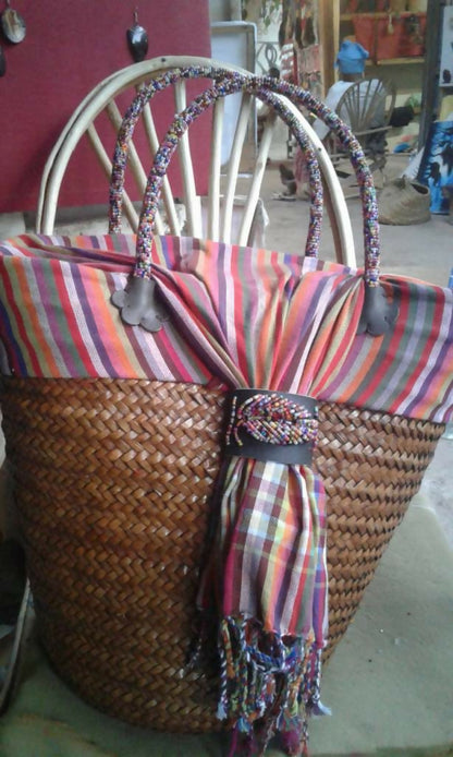 Beaded African bag