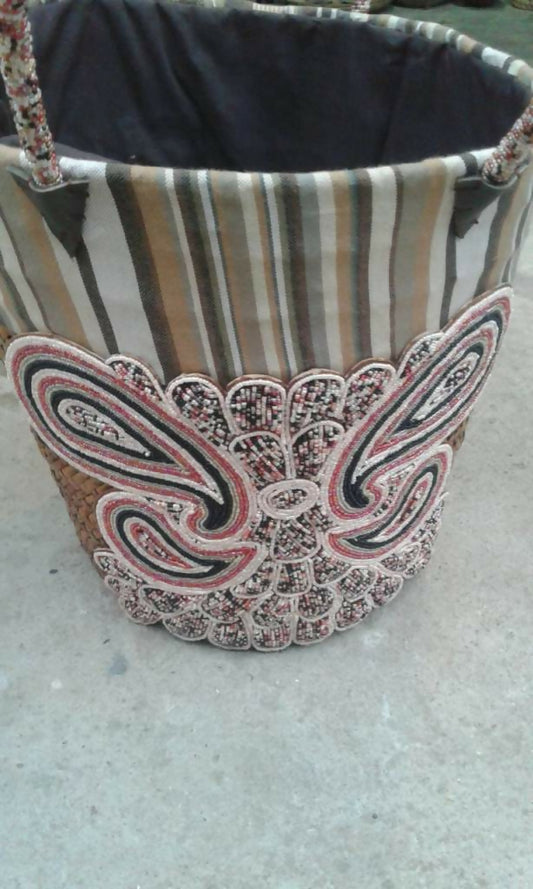 Beaded African bag