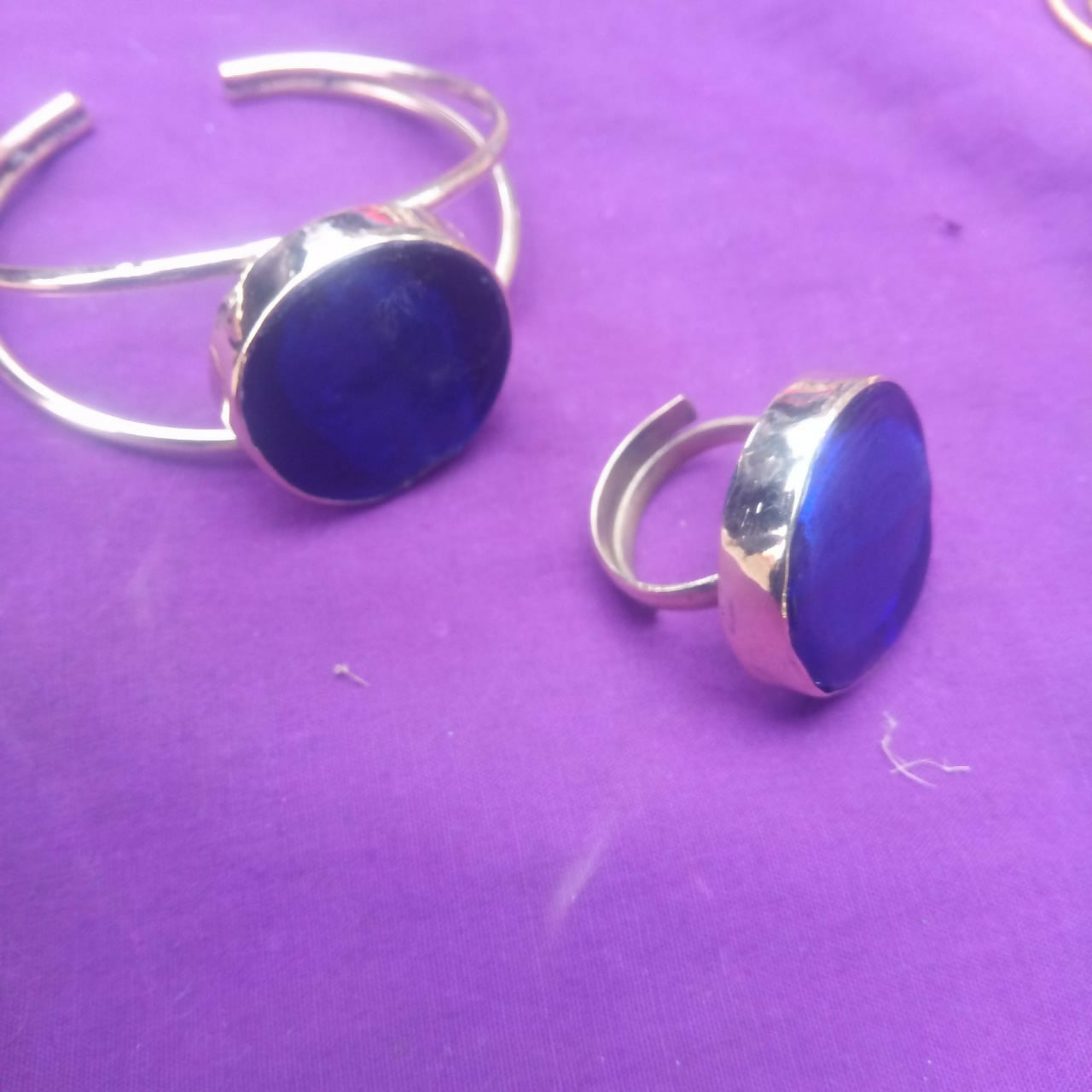 Brass and Semi Precious Stones Bangles
